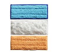 Set de 3 microfibra lavable húmedo y húmedo toallitas barrer en seco Pad almohadillas de limpieza para iRobot Braava Jet 240