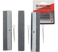Set de 3 piedras abrasivas de 2" de repuesto para lapeador lijadora de cilindros motores de coche moto limpieza interior