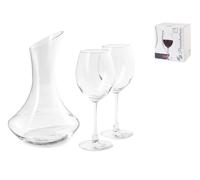 Set De 3 Piezas Degustación Pasabahce Enoteca De Vidrio Transparente