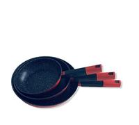 Set de 3 Poeles Swiss Line Reference SW-3FP45, color rojo