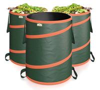 Set de 3 Sacos de basura de jardín 165L