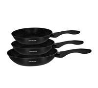 Set de 3 sartenes 20 / 24 / 28cm con revestimiento mineral antiadherente