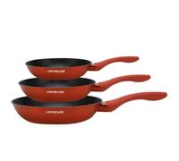 Set de 3 sartenes 20 / 24 / 28cm con revestimiento mineral antiadherente