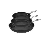 Cecotec Set de Sartenes Polka Fantasy 20-24-28 Bucket Silver. Diámetro 20-24-28 cm, Aluminio Forjado, Revestimiento Antiadherente Whitford Eterna, Libre PFOA, Aptas para todo tipo de cocinas