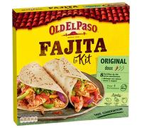 Set de 3 unidades *** OLD EL PASO Set para Fajitas suaves Original 8 Tortillas 500 g