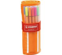 Set De 30 Colores De Plumones Fineliner STABILO Point 88 0.4mm