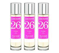 Set de 3x 150ml Caravan perfume de mujer Nº26