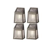 SET DE 4 APLIQUES DE PARED SOLAR LED 898174