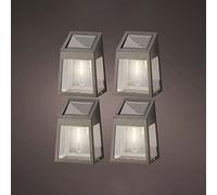 SET DE 4 APLIQUES DE PARED SOLAR LED 898174