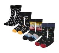 Set de 4 Calcetines con diseños de Harry Potter Talla 38-45