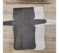Set de 4 cintas para bolsas de malla tejida a con ganchillo y almohadillas de refuerzo - Herramientas y plantillas de diseño para bolsas tejidas de plástico para hacer bolsas, carteras, carteras DIY