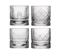 Set De 4 Copas De Whisky La Rochère - Dandy - 300ml - Hecho En Francia