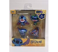 Set De 4 Figuras De Disney Stitch 2.5 Pulgadas Jada 36205