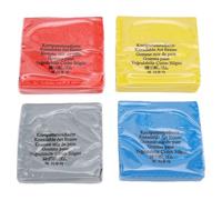Set de 4 Gomas de Borrar Artísticas, Borradores Maleables para Dibujo y Sombreado, Colores Surtidos - Flexibles y Versátiles, Ideal para Pintura y Bocetos Detallados