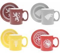 Set de 4 Mini Tazas Casas - Juego de Tronos