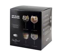 Set De 4 Piezas De Cristal Ginglass Bormioli Luigi