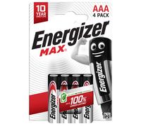 Set de 4 pilas Energizer Max AAA
