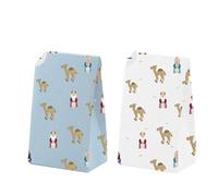 Set de 4 Sobres Pequeños para Embalaje Fácil de Regalos Reyes Magos de Navidad, 11x14cm