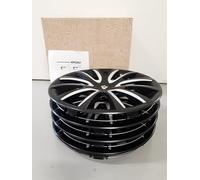 Set de 4 Tapacubos Originales de Renault Dacia de 16" Nadi Bicolor Negro y Gris.