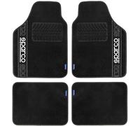 Set De 4 Tapetes Negros Para Auto SPARCO En Moqueta SPARCO