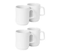 Set De 4 Tazas De Café 0,3 L Taza De Porcelana Taza De Té Taza De Café