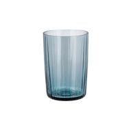 Set De 4 Vasos De Agua Bitz Kusintha De Vidrio Azul 0,28 L / H: 10 Cm