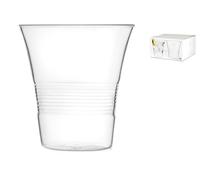 Set De 4 Vasos De Vidrio Borosilicato 450 Ml H&H Nuevo