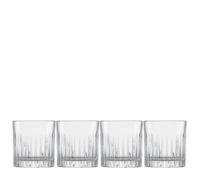 Schott Zwiesel Juego de 4 vasos de whisky Stage para whisky con relieve, aptos para lavavajillas (número de referencia 121879)
