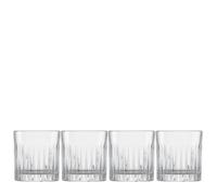 Schott Zwiesel Juego de 4 vasos de whisky Stage para whisky con relieve, aptos para lavavajillas (número de referencia 121879)