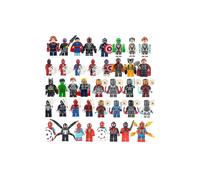 Set de 40 minifiguras de los Vengadores, bloques de construcción, figuras de acción, juguete para niños