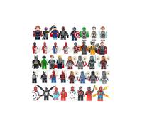 Set de 40 minifiguras de los Vengadores, bloques de construcción, juguetes y figuras de acción para