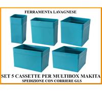 Set De 5 Cajas Para Organizador Makita Makpac Multibox 191X80-2