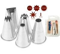Set De 5 Croissants Inox Con Agujeros Asortidos Plaza