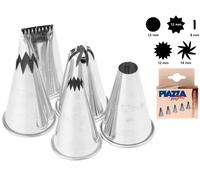 Set De 5 Croissants Inox Con Agujeros Asortidos Plaza