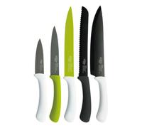 Set de Cuchillos San Ignacio green sg4165 Acero Inoxidable 5 Piezas 5 Unidades (5 pcs)