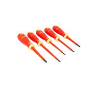 Set de 5 destornilladores aislados VDE BahcoFit BAHCO B220.005