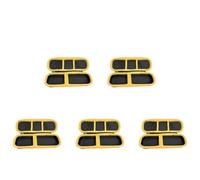 Set de 5 estuches para destornilladores inalámbricos DEWALT (DWHT66719), organizador de herramientas con bolsa de transporte protectora, con bolsillos internos, asa transporte, solo estuche