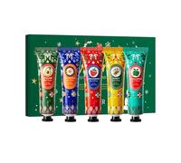 Set de 5 pack de crema de manos - Crema hidratante mini para mujer, excelente como crema corporal para el día de la madre, detalle perfecto para Navidad y regalos de cumpleaños