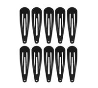 Set de 50 Horquillas de Hierro Negras para Niñas | Sujeción Antideslizante y Duradera, para Flequillo y Mechones, Estilo Clásico Simple