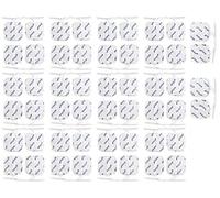 Set de 52 electrodos axion | Parches compatibles con TENS y EMS | Almohadillas universales de conexión clavija de 2 mm | Electrodos para su electroestimulador