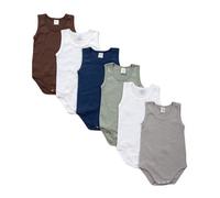 Set de 6 Body Bebé Hombros Anchos - 0 Meses Premamy