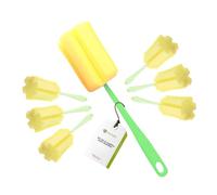 Set de 6 cepillos, tu Cepillo Botellas Largo y Cepillo para biberones Hoy | Set de 06 eficaces limpiador botellas con un mango largo. Limpian termos, vasos y recipientes estrechos sin los rasguños.