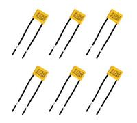 Set de 6 Condensador Polipropileno, Condensadores de Seguridad 0.22µF 275V X2, Ideal para Reducción de Interferencias en Dispositivos LED, Lámparas y Más, Compatibles con Diversos Modelos