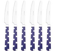 Set DE 6 Cuchillos Acero Inoxidable Azules
