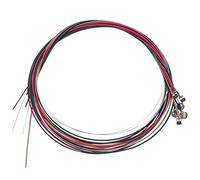 Set de 6 cuerdas de cuerda, multicolor PR Guitare