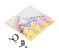 Set de 6 Dedales para Tejer de Acero Inoxidable y Plástico, Protectores de Dedos en Forma de Bucle, Guía de Hilo para Proyectos de Punto y Costura, Regalo para Madres y Abuelas Af