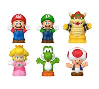 Set de 6 figuras de My Mario - Colección Little People de Fisher-Price