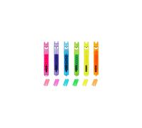 Set de 6 Mini Subrayadores Legami - Colores Vivos y Formato Compacto para Estuches