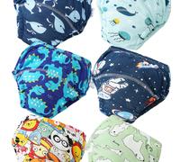 Set de 6 pañales de entrenamiento para bebé, pañales de tela lavables para niños y niñas