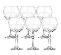 Set De 6 Pz. Cáliz Agua Vino Grande Vaso Alkemist Gin Tonic Vidrio 580 Ml